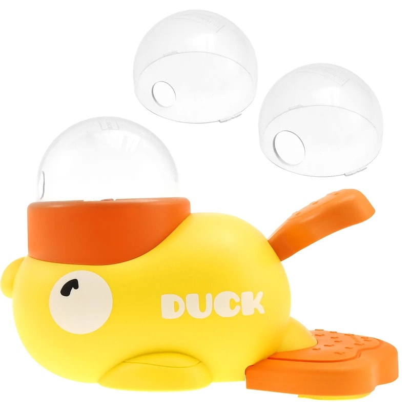 Duck Shape Dog Slow Feeder Toy Interactive Dog Food Dispenser Toy Adjustable Treat Feeder For Pets 1
