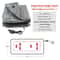 USB Electric Heating Blanket Plush Adjustable Heating Pad With Temperature Control And Timer 3