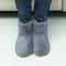 Rechargeable Heated Slippers Plush USB Foot Warmer Shoes For Cozy Winter Comfort 0