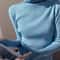 Womens Turtleneck Knit Sweater Korean Style Thumb Hole Pullover Warm Casual Autumn Winter Top 10