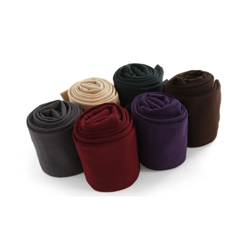 Womens Thermal Fleece Pantyhose Warm Fleece Lined Tights Winter Full Foot Leggings 8