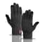 Mens Touch Screen Winter Gloves Warm Knitted Wool Gloves Thick Velvet Lined Cold Weather Gloves 3