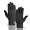 Mens Touch Screen Winter Gloves Warm Knitted Wool Gloves Thick Velvet Lined Cold Weather Gloves 3