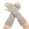 Stylish Arm Warmers Fingerless Gloves Y2K Fairy Grunge Goth Knit Sleeves 4