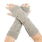 Stylish Arm Warmers Fingerless Gloves Y2K Fairy Grunge Goth Knit Sleeves 4