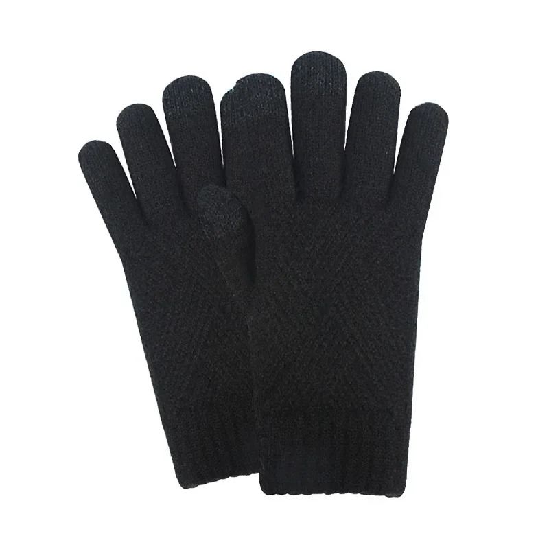 Warm Thermal Touchscreen Gloves Windproof Fleece Lined Winter Cycling Gloves 3