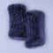 Luxury Rex Rabbit Fur Fingerless Gloves Fluffy Womens Winter Wrist Warmers 16