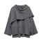Elegant Womens Knit Cape Coat Scarf Collar Winter Poncho Cardigan 9