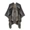 Elegant Womens Cashmere Style Poncho Scarf Warm Winter Shawl Wrap 1