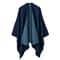 Elegant Womens Cashmere Style Poncho Scarf Warm Winter Shawl Wrap 16