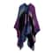 Elegant Womens Cashmere Style Poncho Scarf Warm Winter Shawl Wrap 19