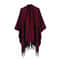 Elegant Womens Cashmere Style Poncho Scarf Warm Winter Shawl Wrap 21