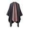 Elegant Womens Cashmere Style Poncho Scarf Warm Winter Shawl Wrap 24