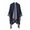 Elegant Womens Cashmere Style Poncho Scarf Warm Winter Shawl Wrap 26