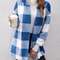 Cozy Womens Color Block Cardigan Thick Ribbed Winter Knit Sweater 0