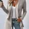 Casual Womens Knit Cardigan Sweater Loose Long Sleeve Winter Cardigan Jacket 6