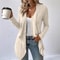 Casual Womens Knit Cardigan Sweater Loose Long Sleeve Winter Cardigan Jacket 4