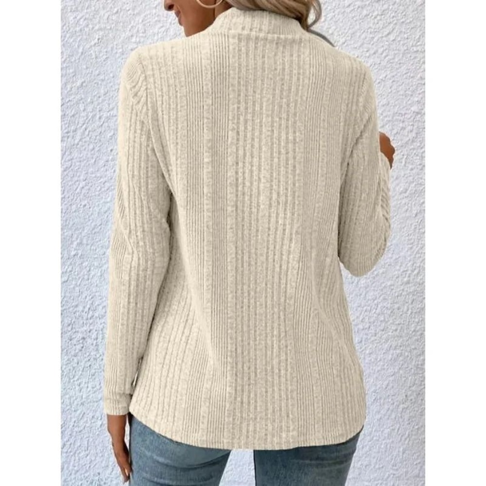 Casual Womens Knit Cardigan Sweater Loose Long Sleeve Winter Cardigan Jacket 8