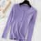 Chic Womens V Neck Knit Sweater Korean Style Button Slim Fit Pullover 10