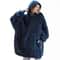 Cozy Double Fleece Hooded Pullover Womens Warm Winter Long Hoodie 12
