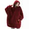 Cozy Double Fleece Hooded Pullover Womens Warm Winter Long Hoodie 7