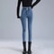 Womens Thermal High Waist Skinny Jeans Fleece Lined Winter Denim Pants 9