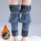 Womens Thermal High Waist Skinny Jeans Fleece Lined Winter Denim Pants 0