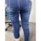 Womens Fleece Lined Thermal Jeans Warm Stretch Skinny Winter Denim Pants 11