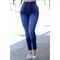 Womens High Waist Push Up Skinny Jeans Body Shaping Stretch Denim Pants 0