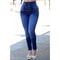 Womens High Waist Push Up Skinny Jeans Body Shaping Stretch Denim Pants 8