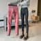 Womens Fleece Lined Thermal Stretch Jeans Warm Winter Denim Leggings 2