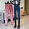Womens Fleece Lined Thermal Stretch Jeans Warm Winter Denim Leggings 1