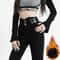 Womens High Waist Fleece Lined Skinny Jeans Warm Stretch Winter Denim Pants 0