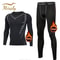 Mens Fleece Thermal Underwear Set Winter Warm Compression Long Johns 5