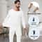Mens Thermal Underwear Set Warm Breathable Long Johns Base Layer 7