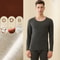 Mens Fleece Lined Thermal Underwear Set Warm Winter Base Layer 2