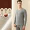 Mens Fleece Lined Thermal Underwear Set Warm Winter Base Layer 3
