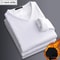 Mens V Neck Thermal Shirt Fleece Lined Winter Base Layer Top 0