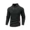 Mens Casual Knit Sweater Crew Neck Warm Ribbed Pullover 2
