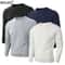 Mens Jacquard Knit Sweater Crew Neck Slim Fit Casual Pullover 11