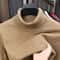 Mens Slim Fit Turtleneck Sweater Anti Pilling Knit Pullover 7