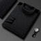 Mens Slim Fit Turtleneck Sweater Anti Pilling Knit Pullover 9