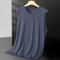 Mens Ice Silk Mesh Tank Top Lightweight Breathable Sports Vest 9