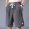 Mens Ice Silk Casual Shorts Lightweight Loose Fit Summer Shorts 2