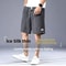 Mens Ice Silk Casual Shorts Lightweight Loose Fit Summer Shorts 4