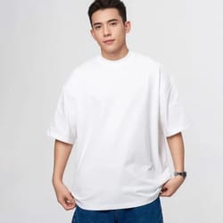 mens heavyweight cotton t shirt breathable crew neck summer basic tee