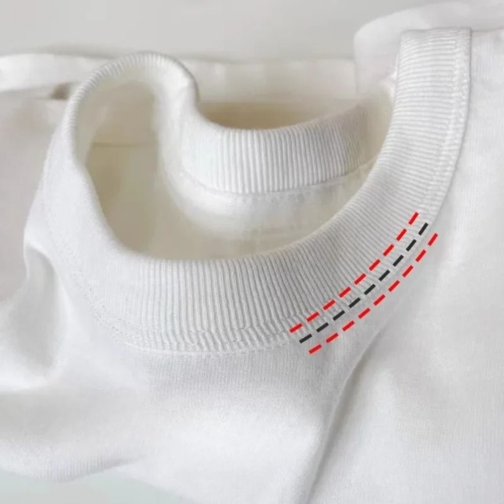 Mens Heavyweight Cotton T Shirt Breathable Crew Neck Summer Basic Tee 8