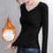 Womens Thermal Turtleneck Long Sleeve Base Layer Shirt Winter Warm Top 1