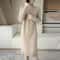 Womens Turtleneck Knit Sweater Dress Long Sleeve Winter Casual Dress 1