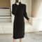 Womens Turtleneck Knit Sweater Dress Long Sleeve Winter Casual Dress 5